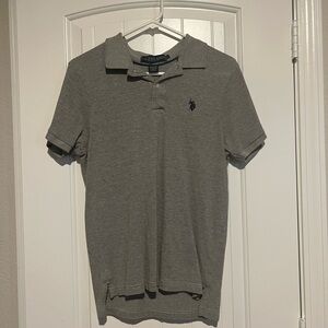 U.S. Polo Assn. Gray Polo Shirt